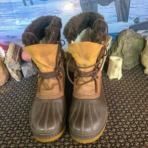 Sorel Mens BADGER Duck Boots sz 9 Canada